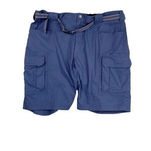 Duluth Trading Co DuluthFlex Dry on the Fly 11" Cargo Shorts Dark Blue Size 2XL